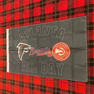 Brand new Atlanta All Day banner flag